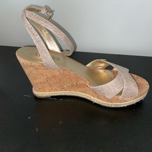 sparkly Guess wedges